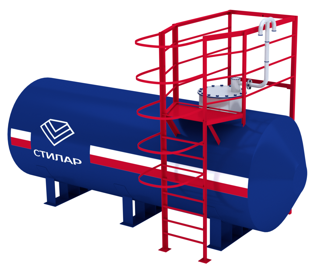Горизонтальный резервуар РГСН  100 м³ от завода-производителя