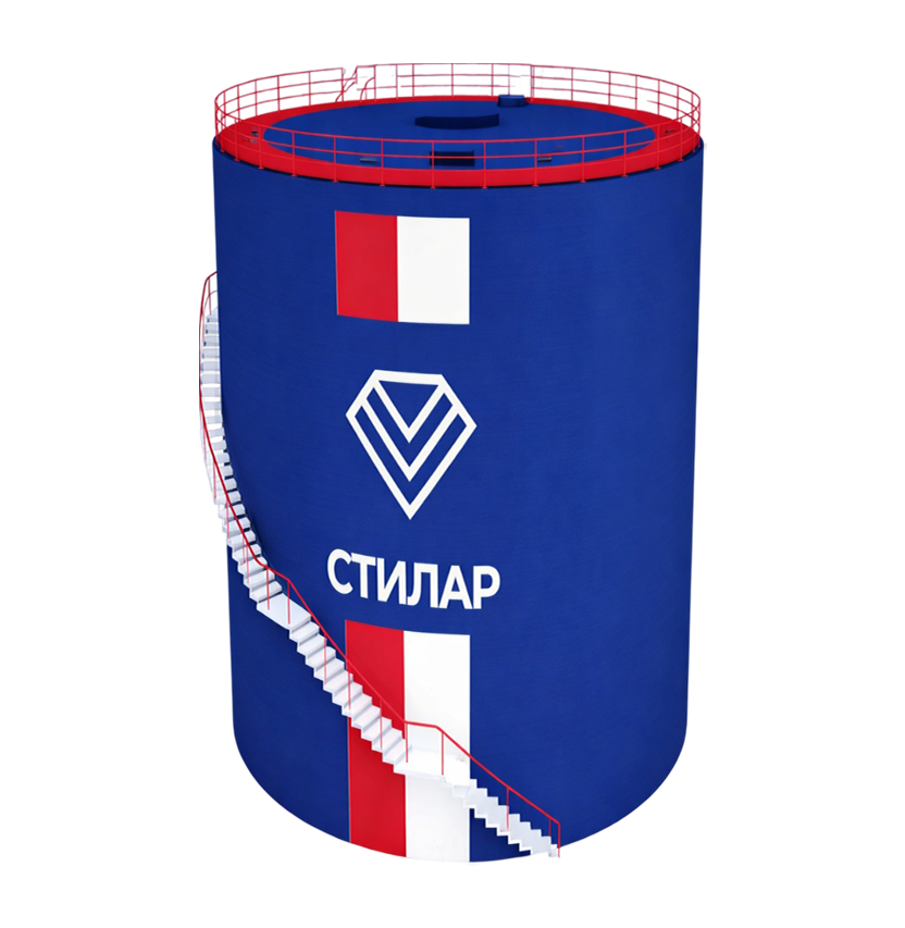 Цельносварной резервуар РВС для АЗС 25 м³ от завода-производителя